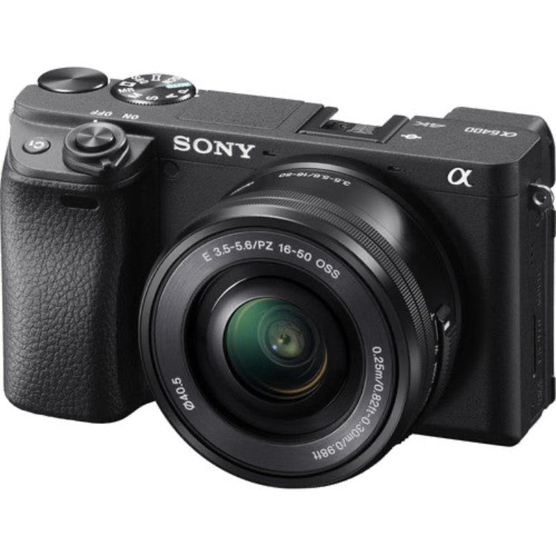 Sony Alpha a6400 Mirrorless Digital Camera with 16-50mm Lens - Hashtechguy Sony Alpha a6400 Mirrorless Digital Camera with 16-50mm Lens - Hashtechguy